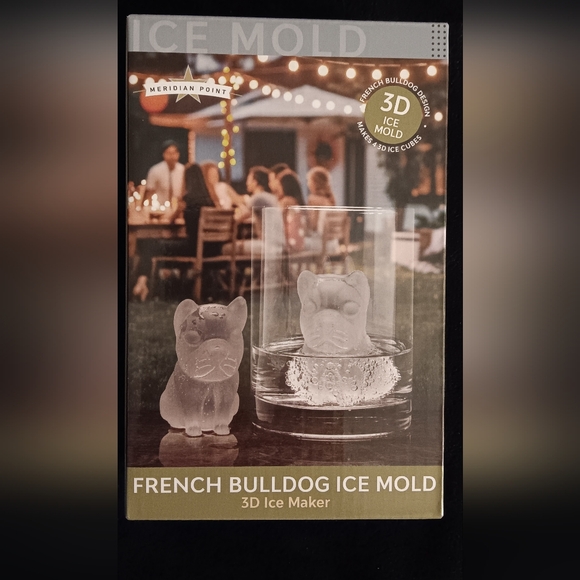 Meridian Point Other - French Bulldog Ice Mold 3D Ice Maker